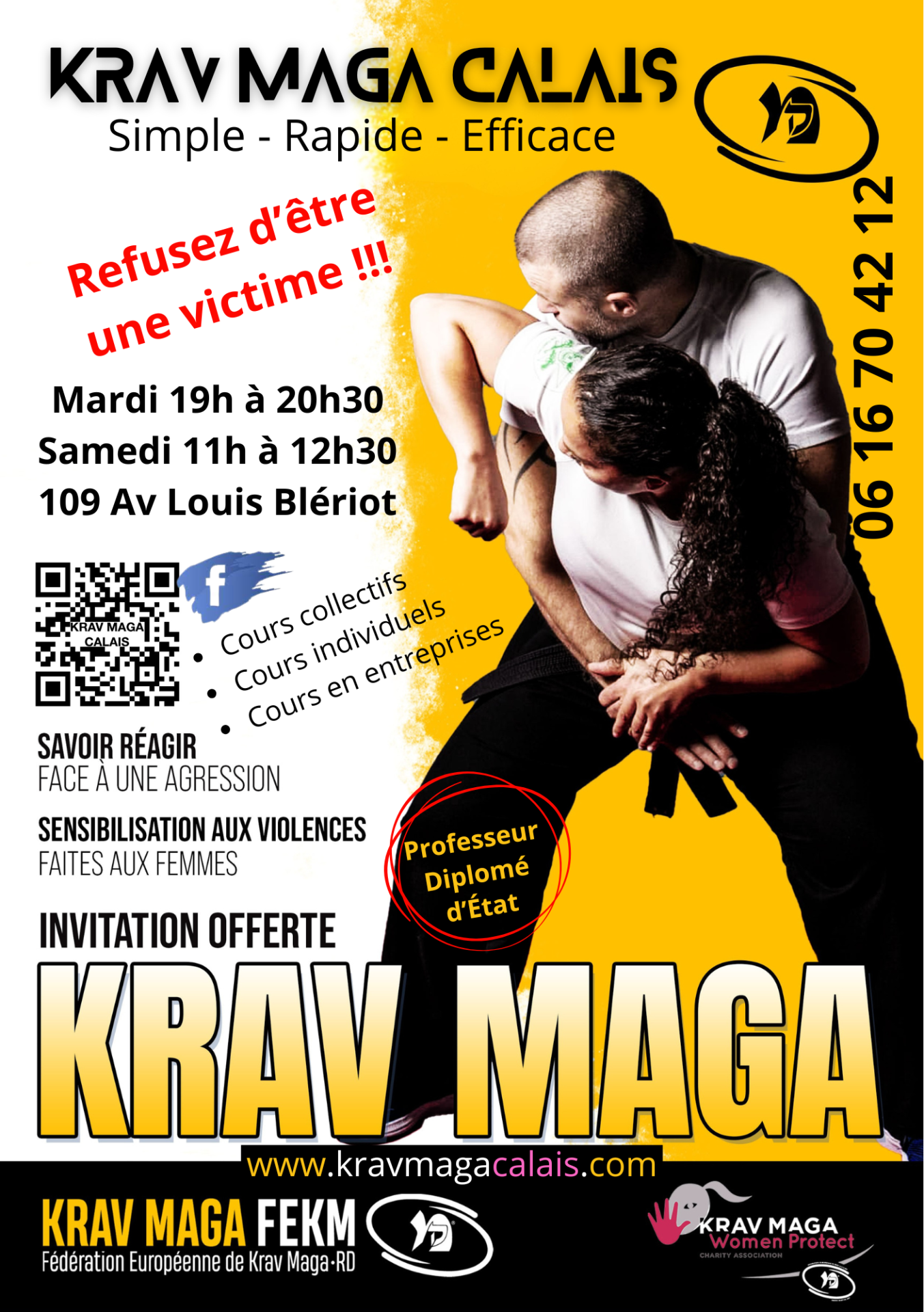Krav Maga Femme Calais