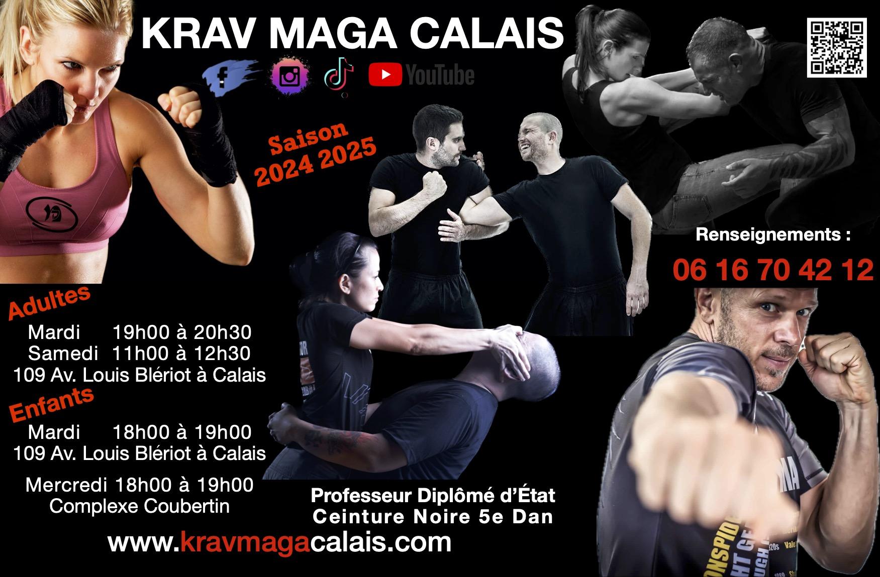 Krav maga affiche 2024